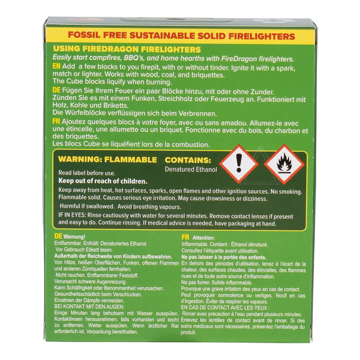 FireDRAGON ECO gelové palivo BCB 6ks