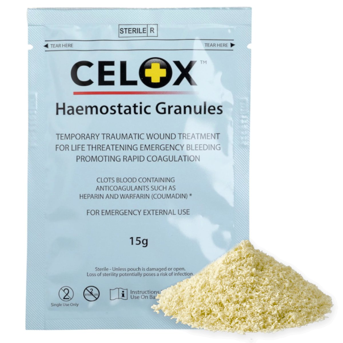 Granule hemostatické CELOX 15g
