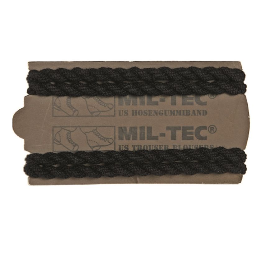 Gumičky na nohavice stahovací  Černé
