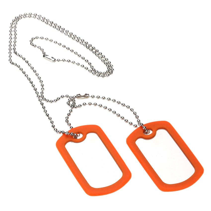 Gumičky k ID známkám 2ks