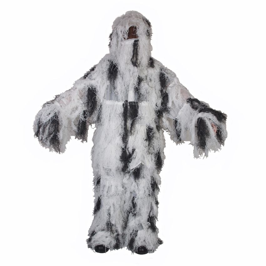 Kamuflážní převlečník Ghillie Suit Sněžný