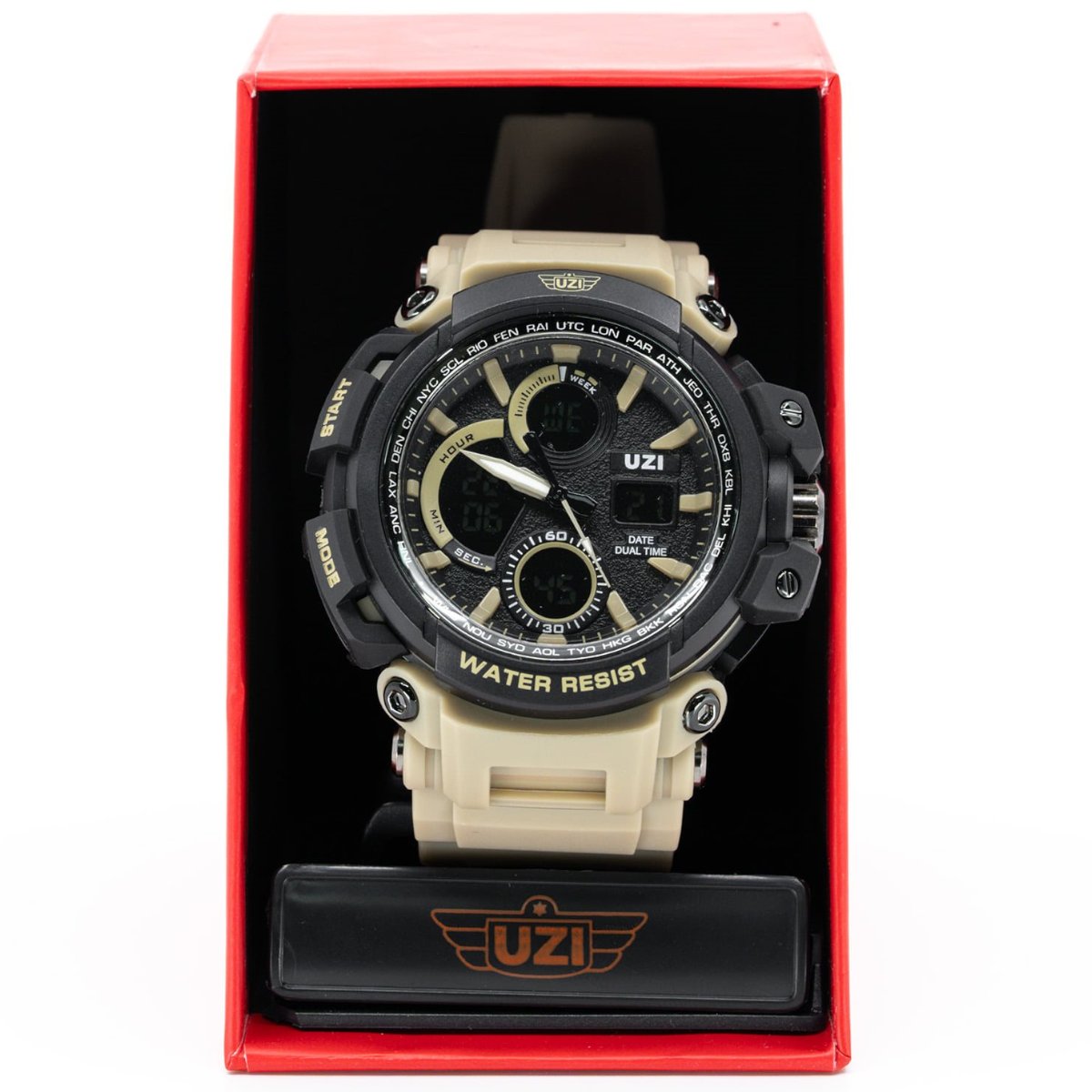 Hodinky SHOCK UZI KHAKI