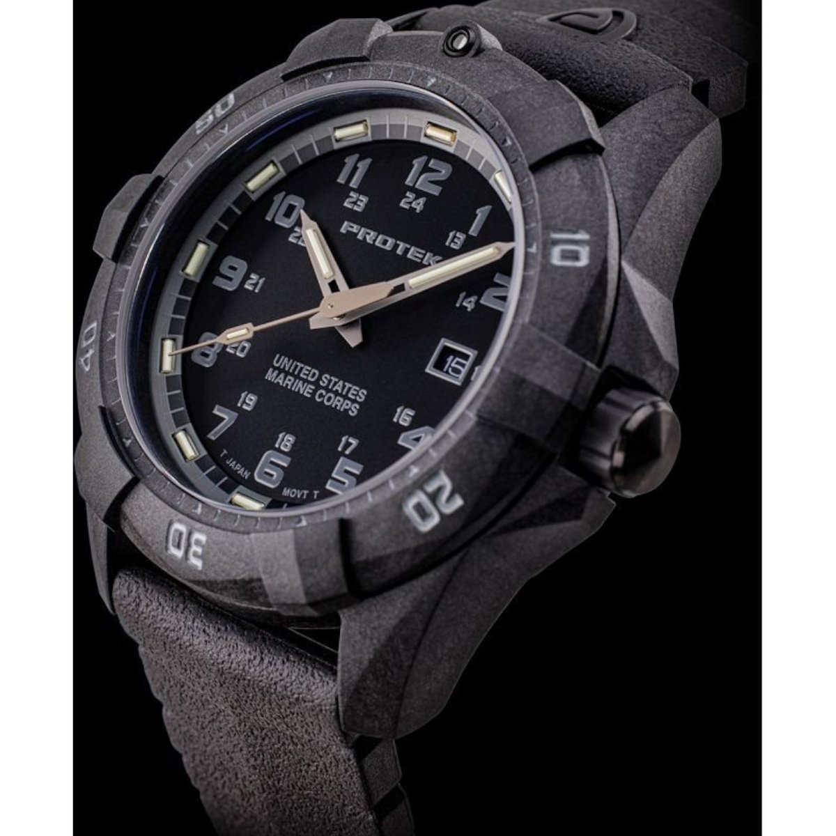 Hodinky USMC DIVE 1011 300m PROTEK černé