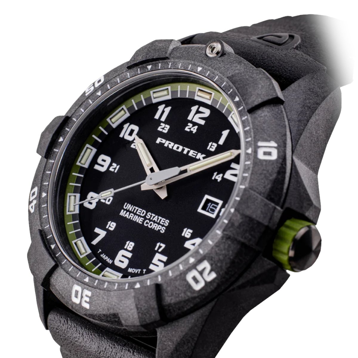 Hodinky USMC DIVE 1015 300m  PROTEK černé