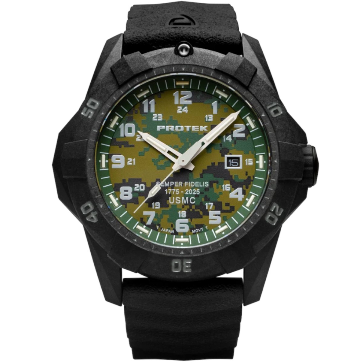 Hodinky USMC DIVE 250th 300m CAMO