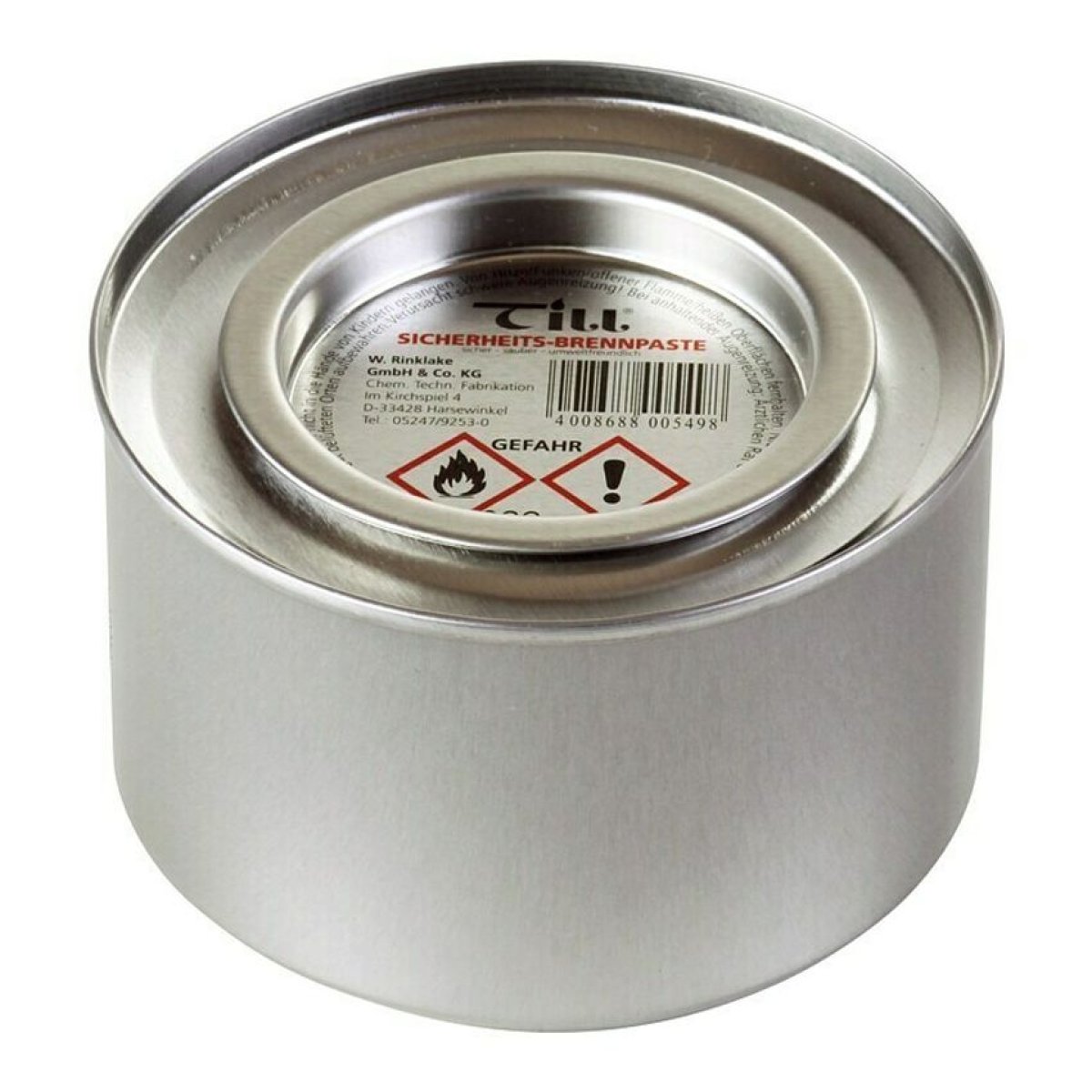 Hořlavý gelový líh TILL 200g