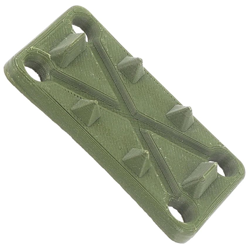 Hroty na boty pro sebeobranu KICK-FORCE zelené