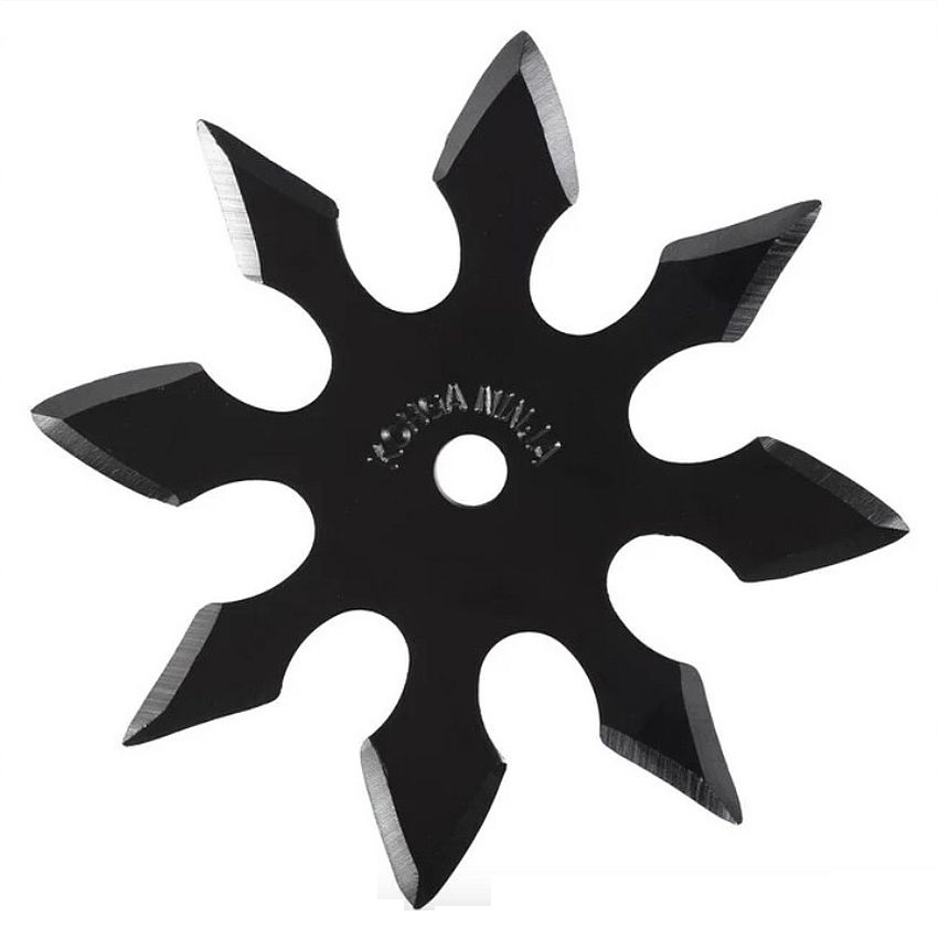 Hvězdice NINJA černá 8 cípů 