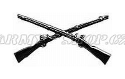 Odznak US - Infantry - černý