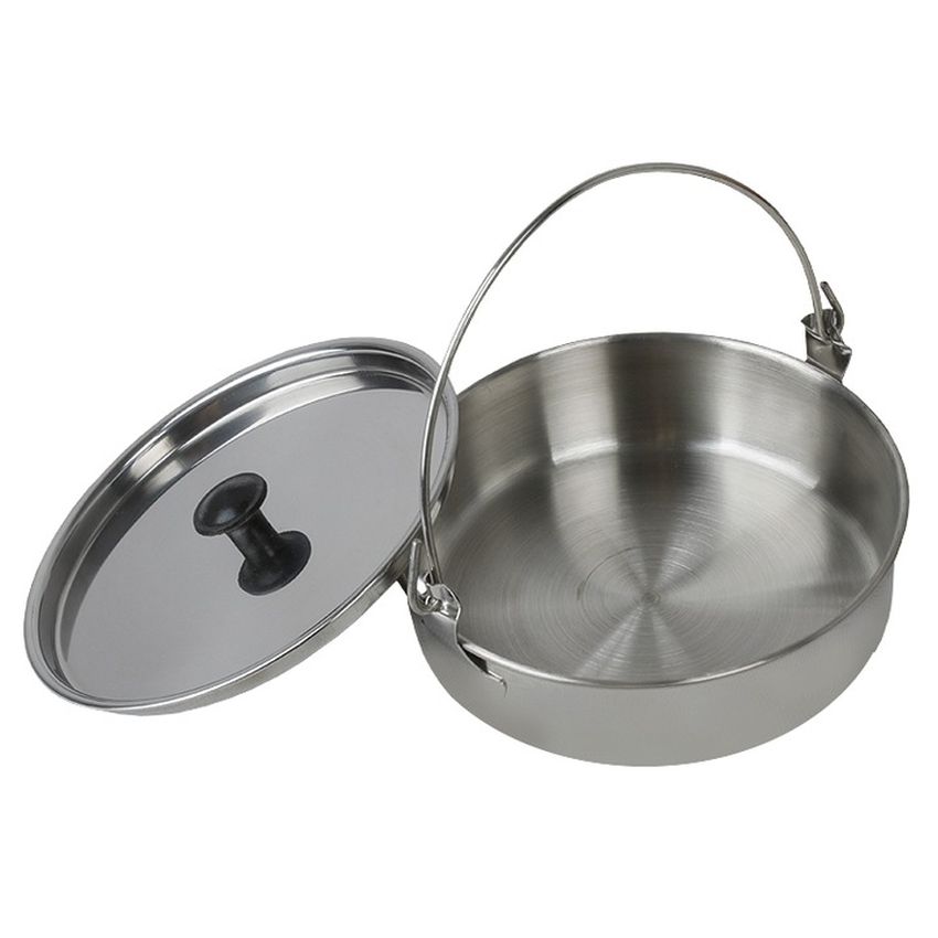 Nádobí STAINLESS STEEL pro 1 osobu MIL-TEC