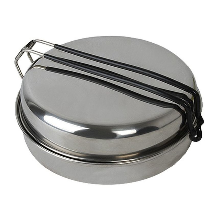 Nádobí STAINLESS STEEL pro 1 osobu MIL-TEC