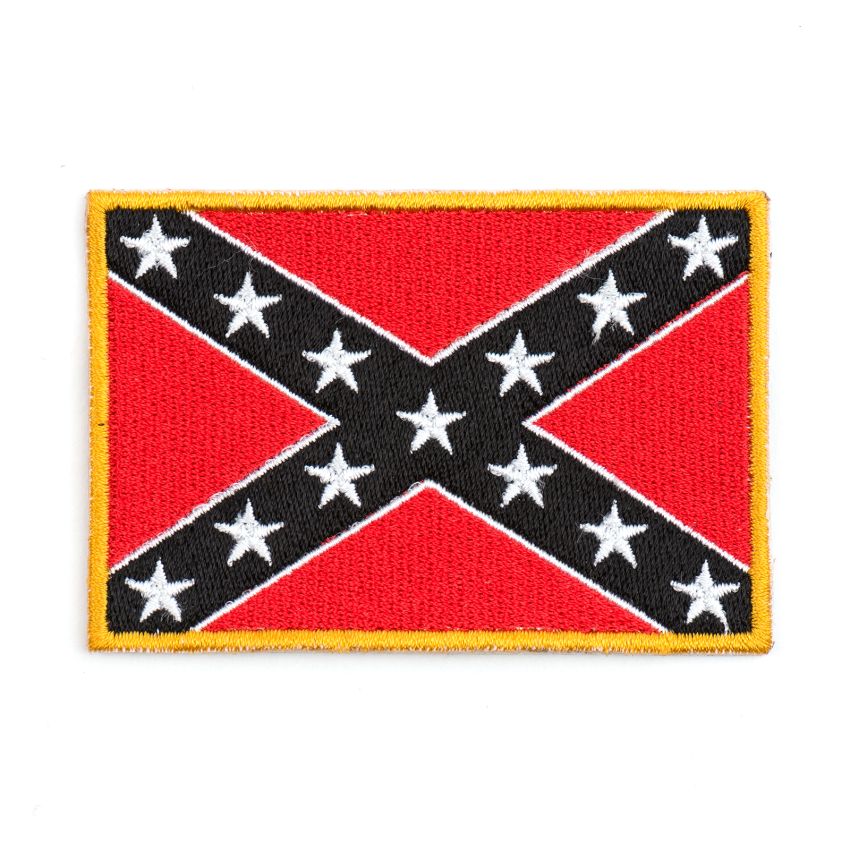 Nášivka  vlajka Konfederace černá