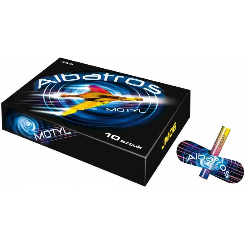 Ohnivý motýl ALBATROS 10ks