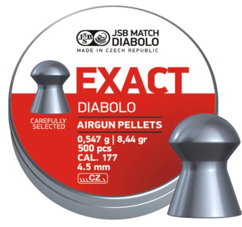 Diabolo JSB Exact 500ks cal.4,5mm