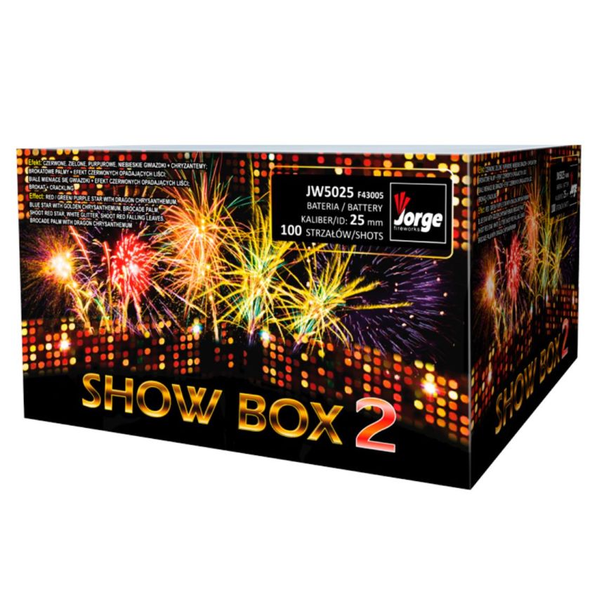 Kompakt SHOW BOX 2 – 100 výstřelů