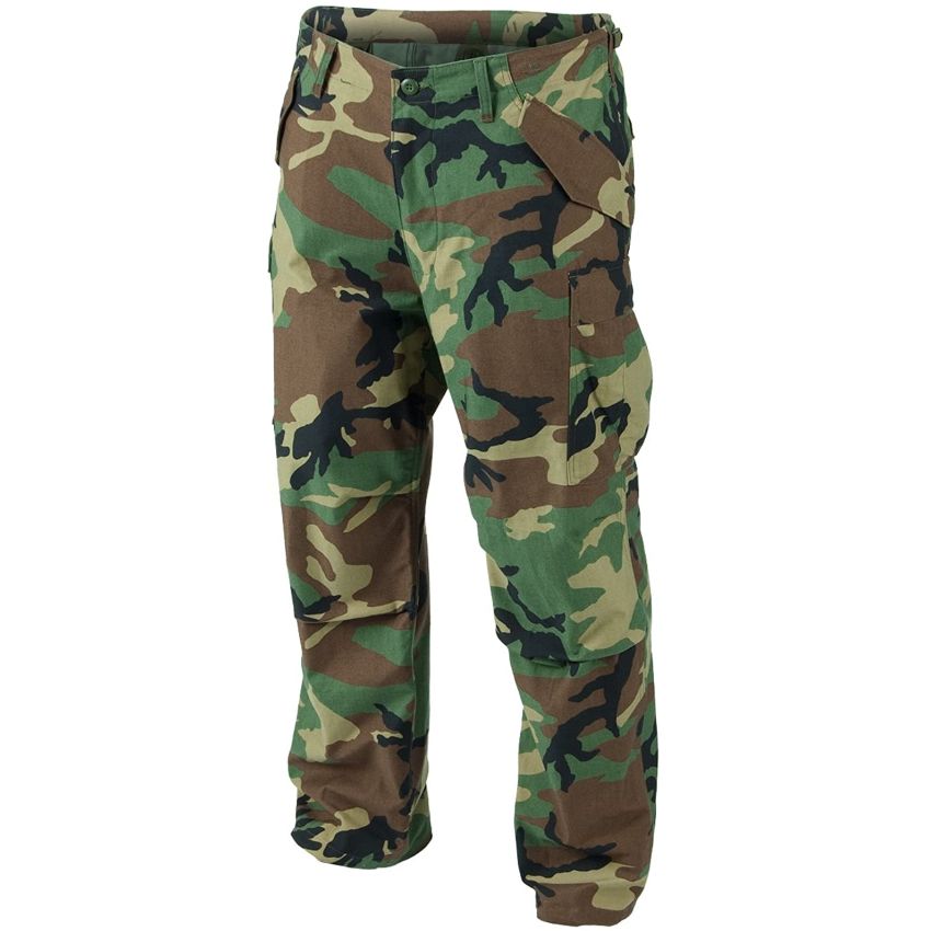 Kalhoty orig. US M65 woodland vel. S