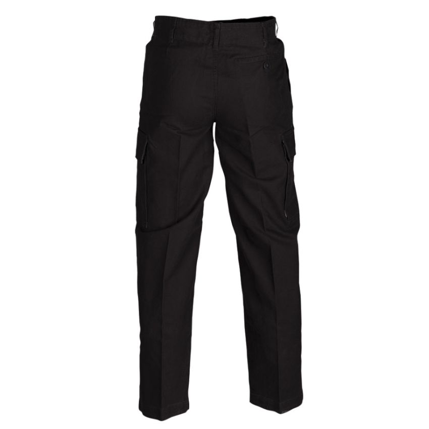 Kalhoty kapsáče MOLESKIN  černé