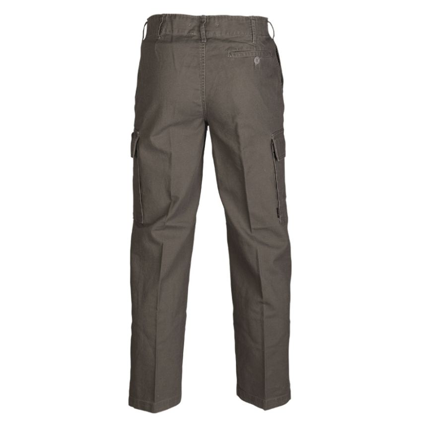 Kalhoty kapsáče MOLESKIN  olivové