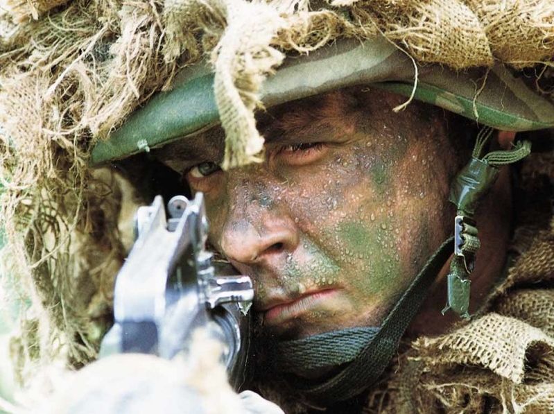 Kamuflážní barva U.S.ARMY - Zeleno / Béžová