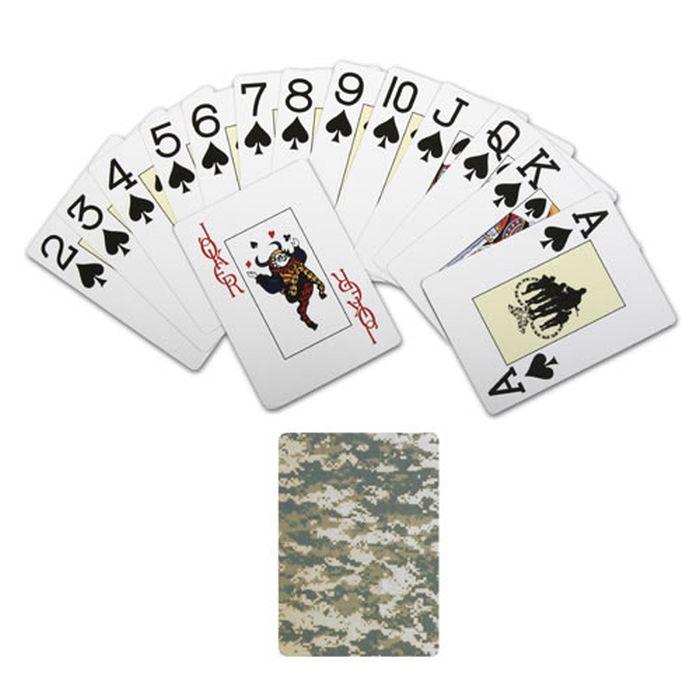 Hrací karty maskáč ACU digital