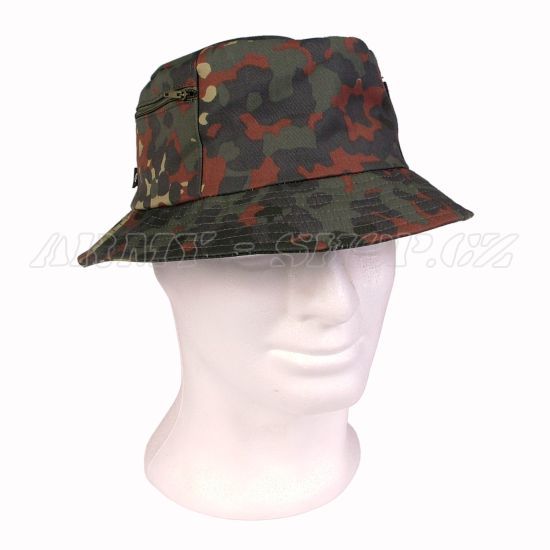 Lovecký klobouk s kapsičkou BW camo