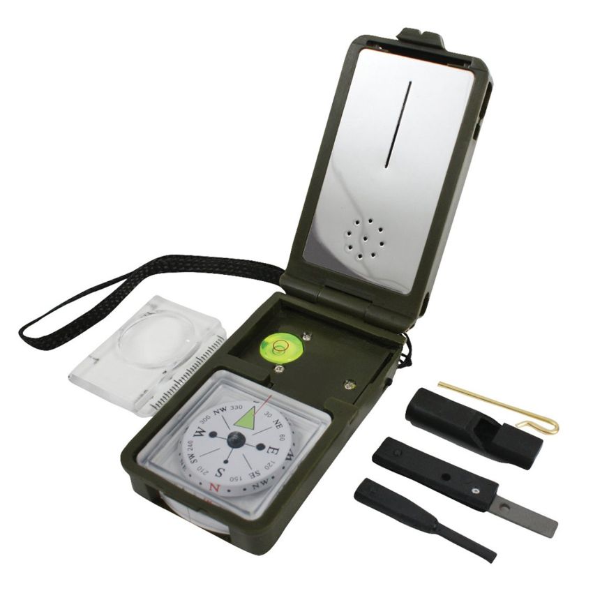 Kompas MULTI Mil-Tec 10 funkcí
