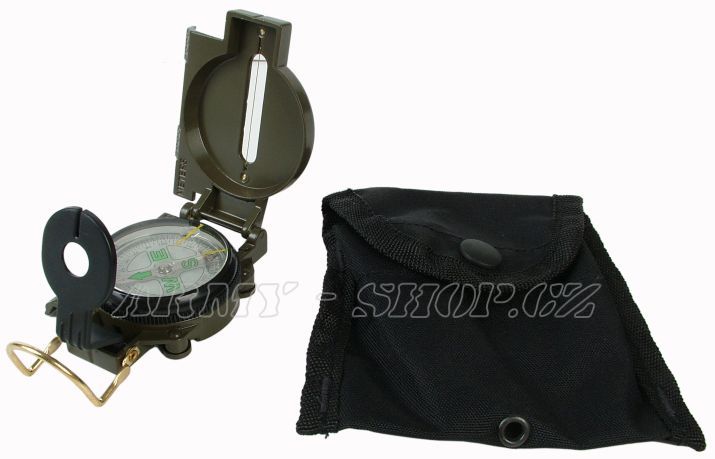 Kompas MILITARY s obalem ČERNÝM