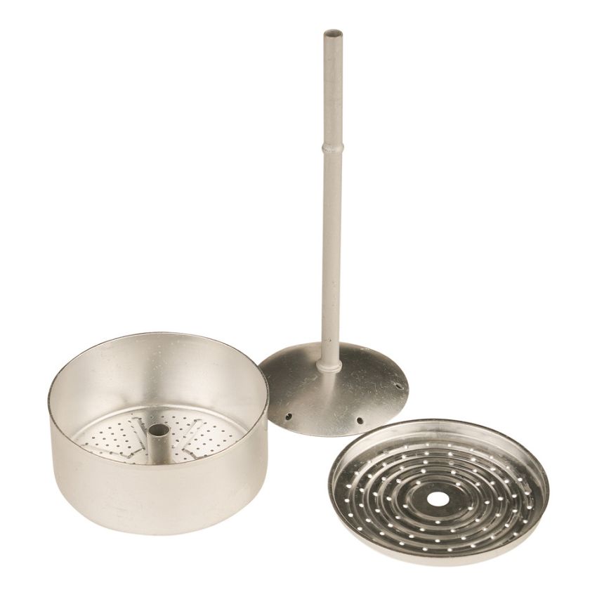 Konvice smaltovaná WESTERN s perkolátorem 2 litry MODRÁ