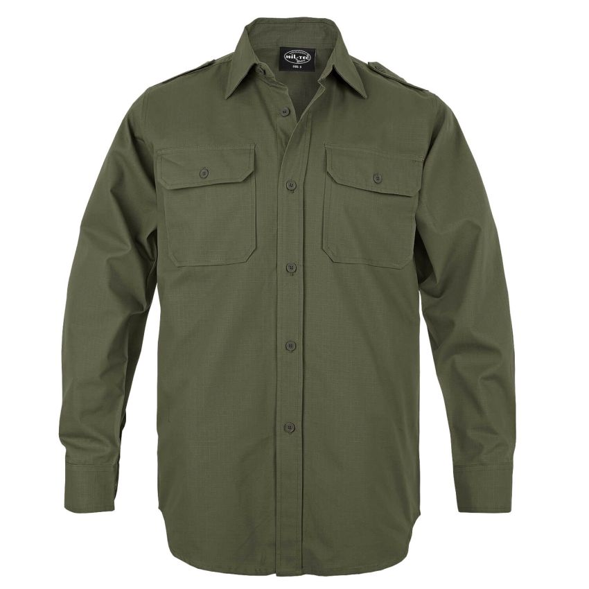 Košile RipStop oliv