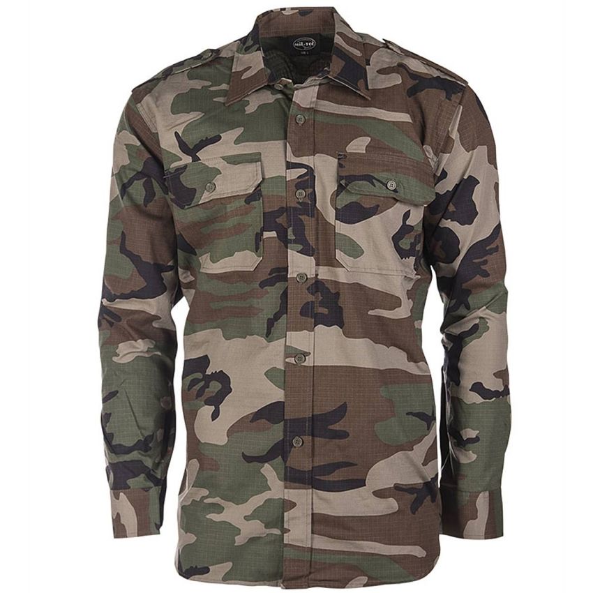 Košile s dlouhým rukávem  Woodland