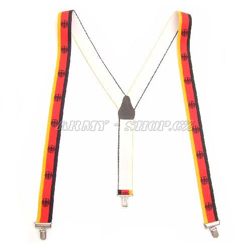 Kšandy - s potiskem -  Orlice barevné  - tenké