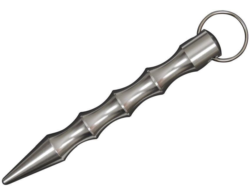 Kubotan špičatý stříbrný