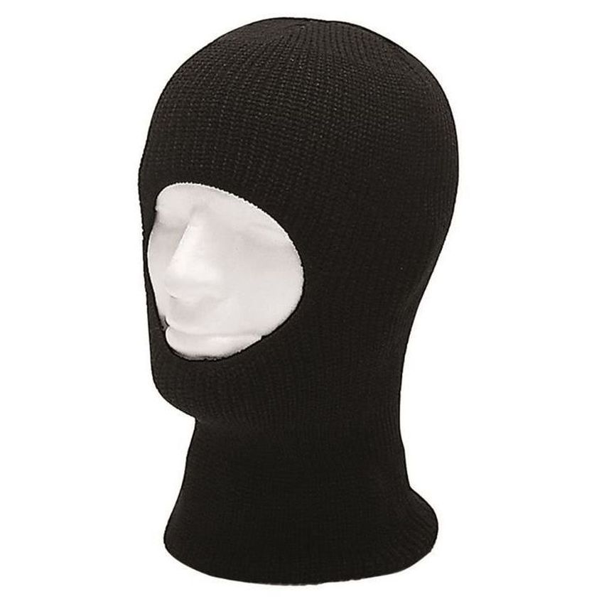 Kukla ČERNÁ 1 otvor  Pletená