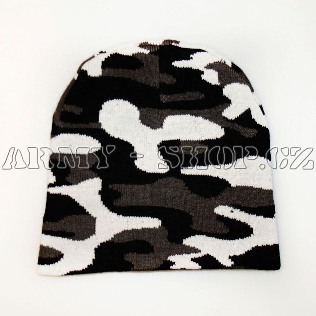 Kulich Beanie camouflage URBAN 
