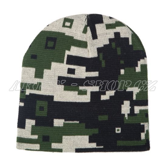 Kulich Beanie camouflage digital woodland