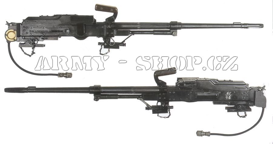 Tankový kulomet PKT maketa