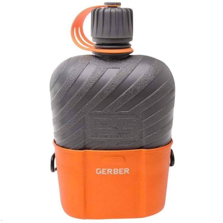 Láhev na vodu s pítkem Gerber BEAR GRYLLS