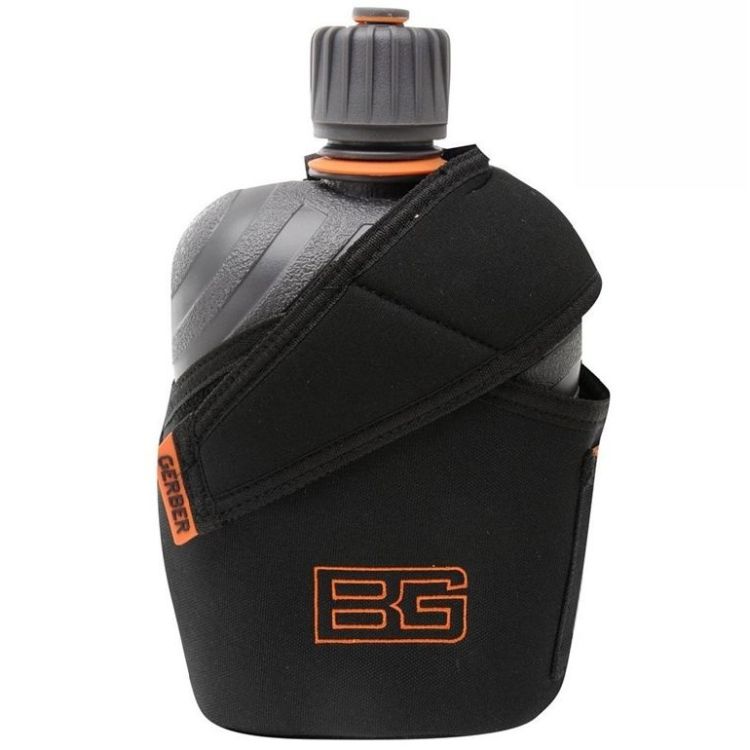 Láhev na vodu s pítkem Gerber BEAR GRYLLS