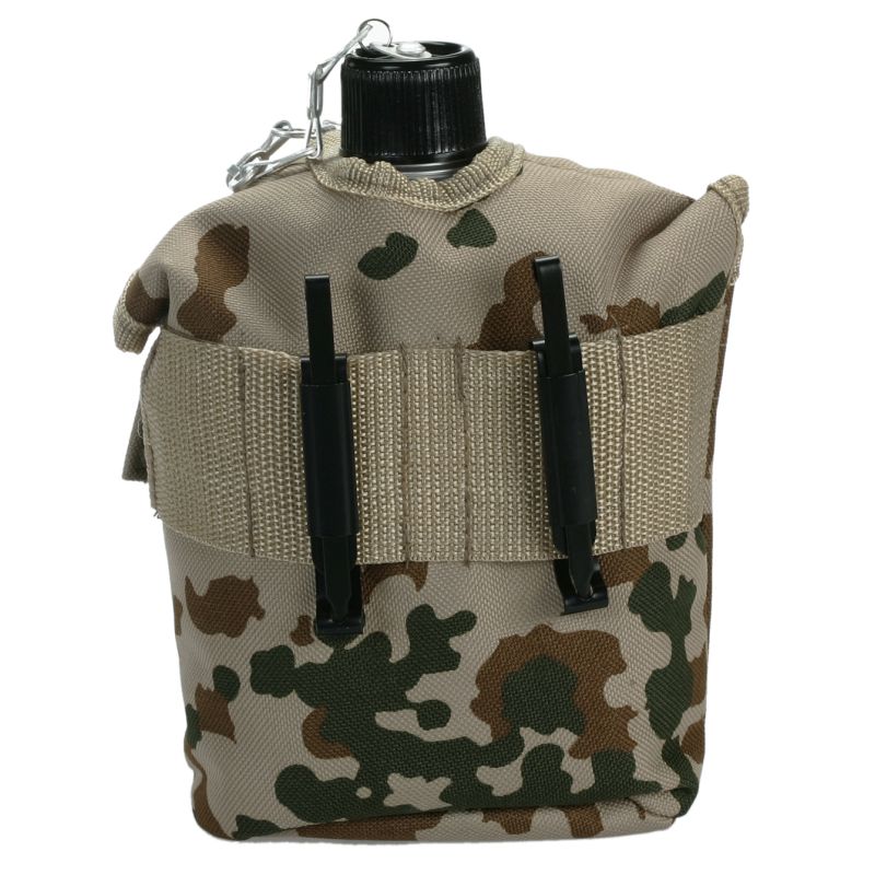 Polní láhev U.S. + pitítko  ALU   BW poušť