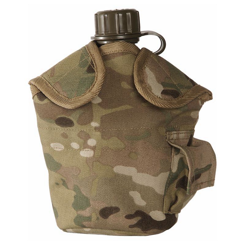 Vojenská láhev MULTICAM MOLLE
