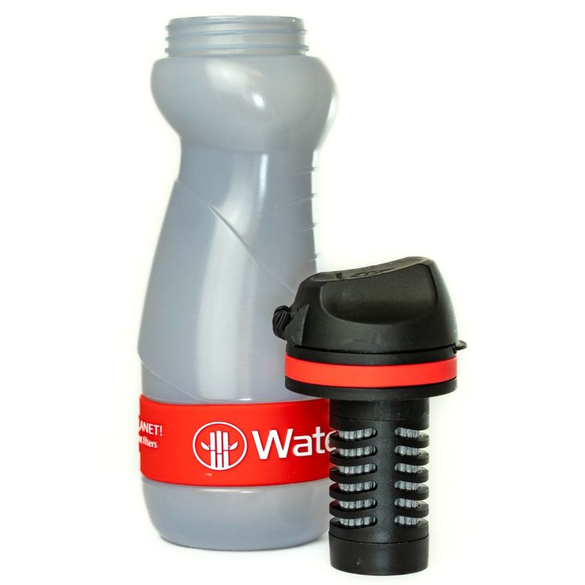 Láhev na filtraci pitné vody Water-To-Go ACTIVE55 červená