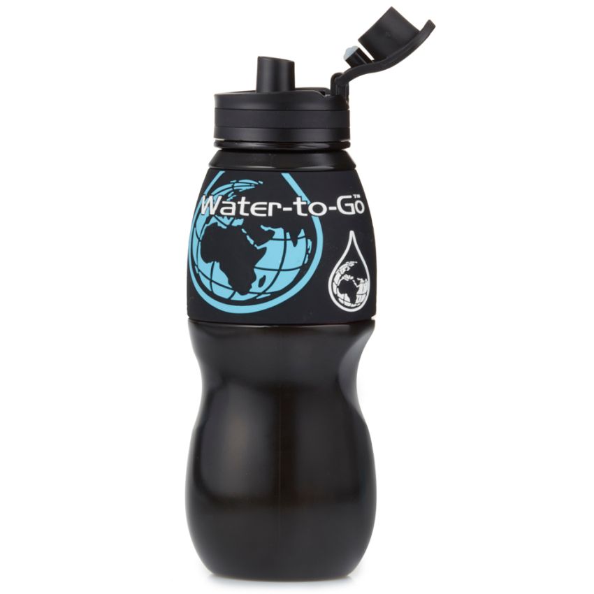 Filtrační láhev Water-to-Go 75cl  Černá