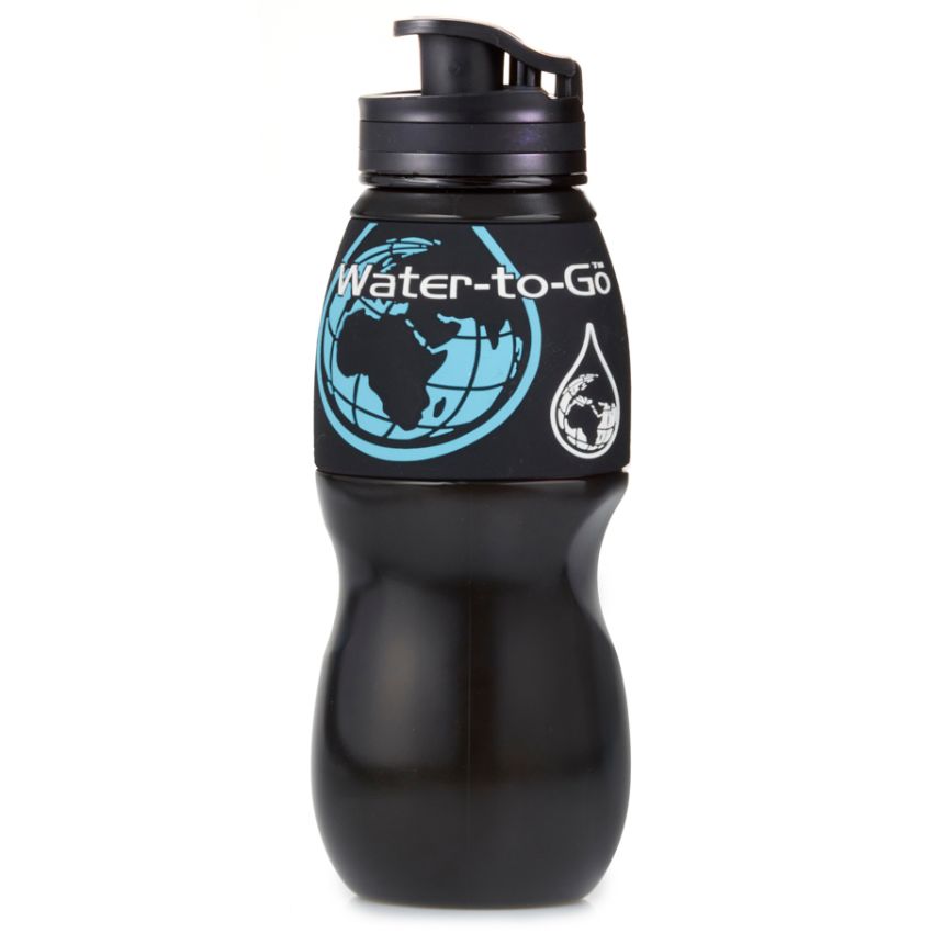 Filtrační láhev Water-to-Go 75cl  Černá
