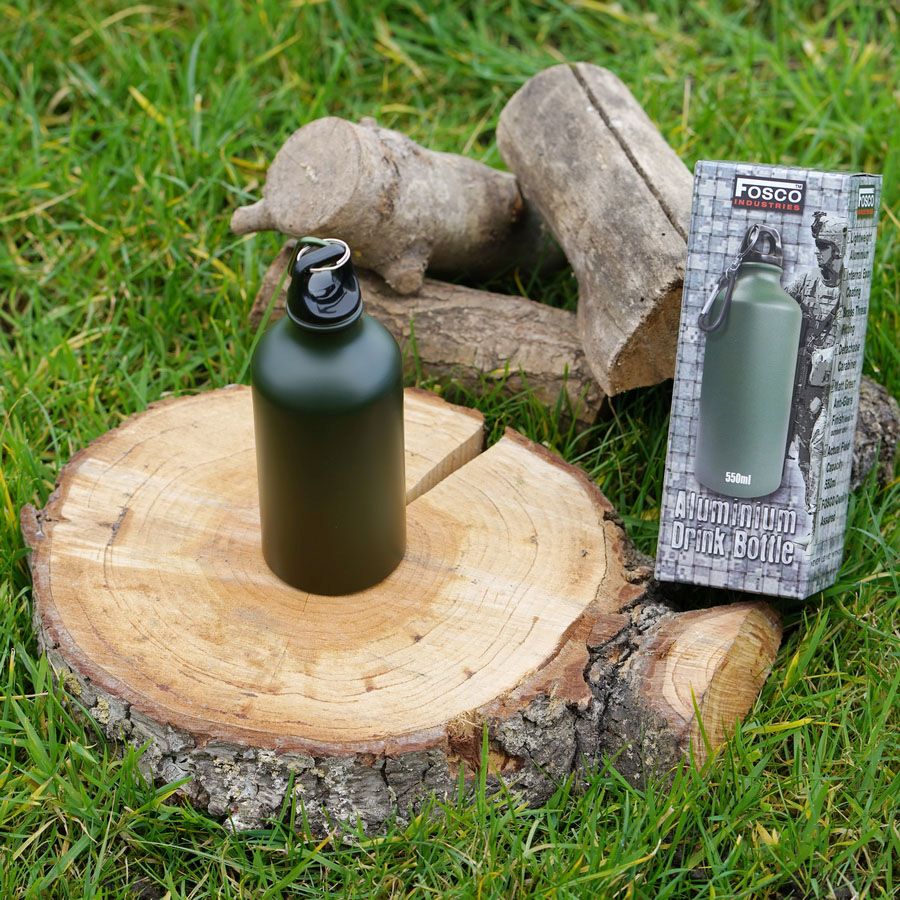 Alu láhev s karabinou OLIV