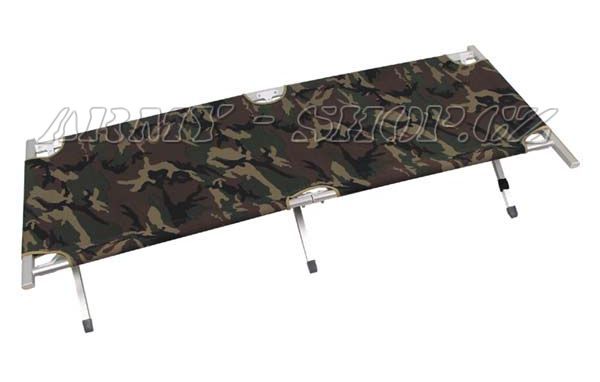 Polní rozkládací lehátko - Woodland