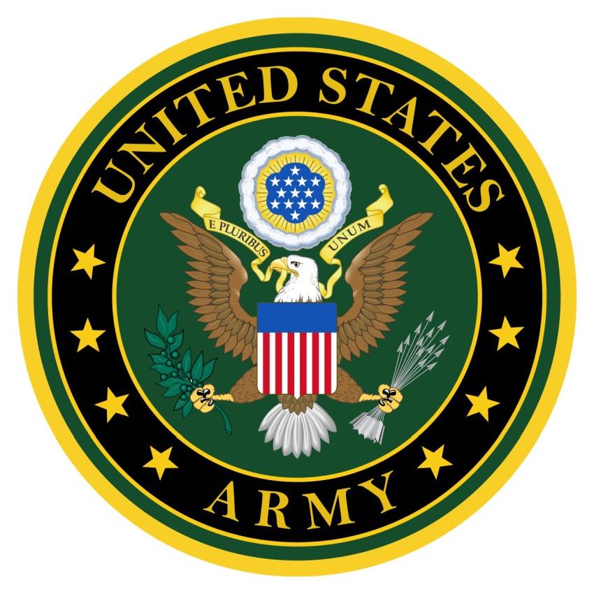 Odznak US kulatý stříbrný 2ks SET