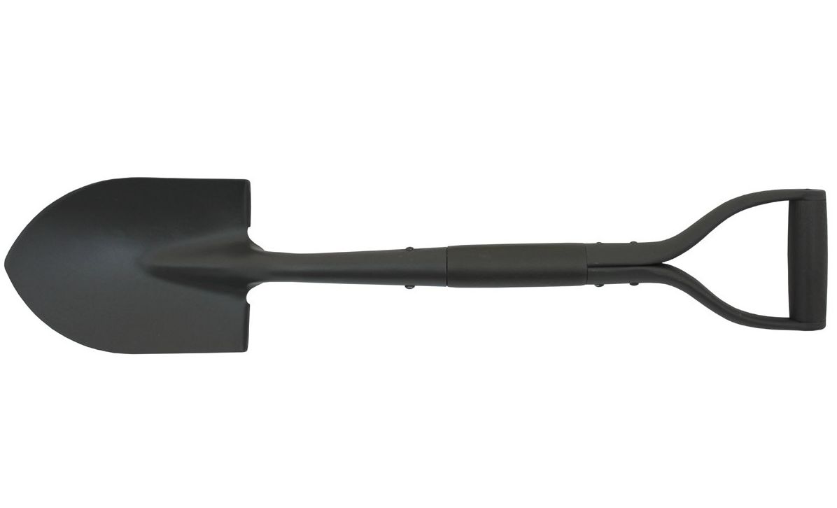 Lopata vojenská na JEEP dřevo-kov