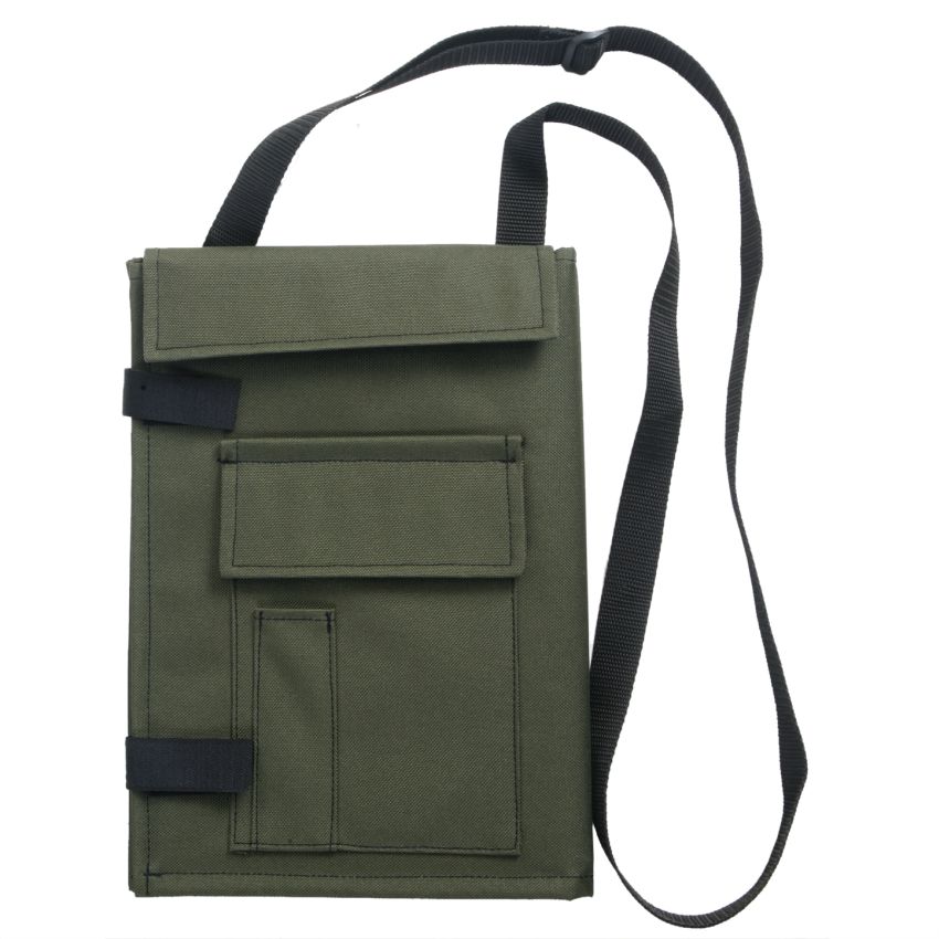 Obal na mapu skládací  olivový