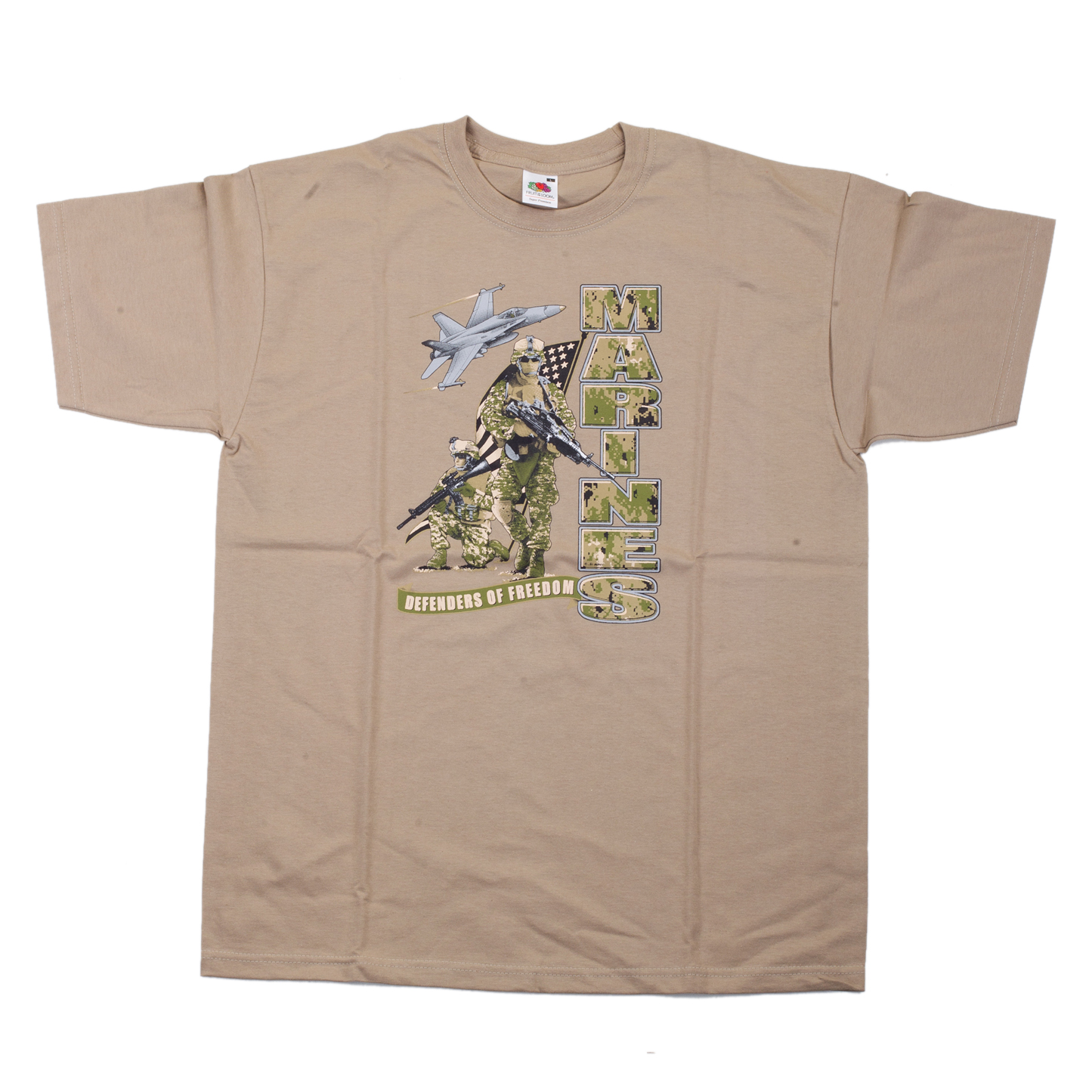 Triko béžové DESIGN MARINES 5