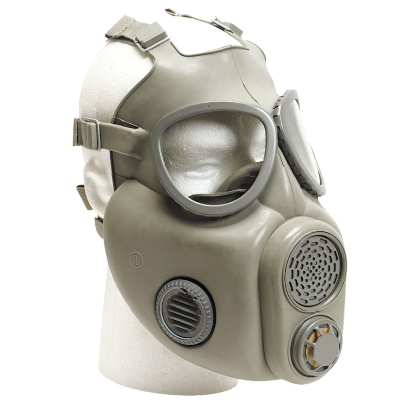 Ochranná maska M-10 AČR s brašnou